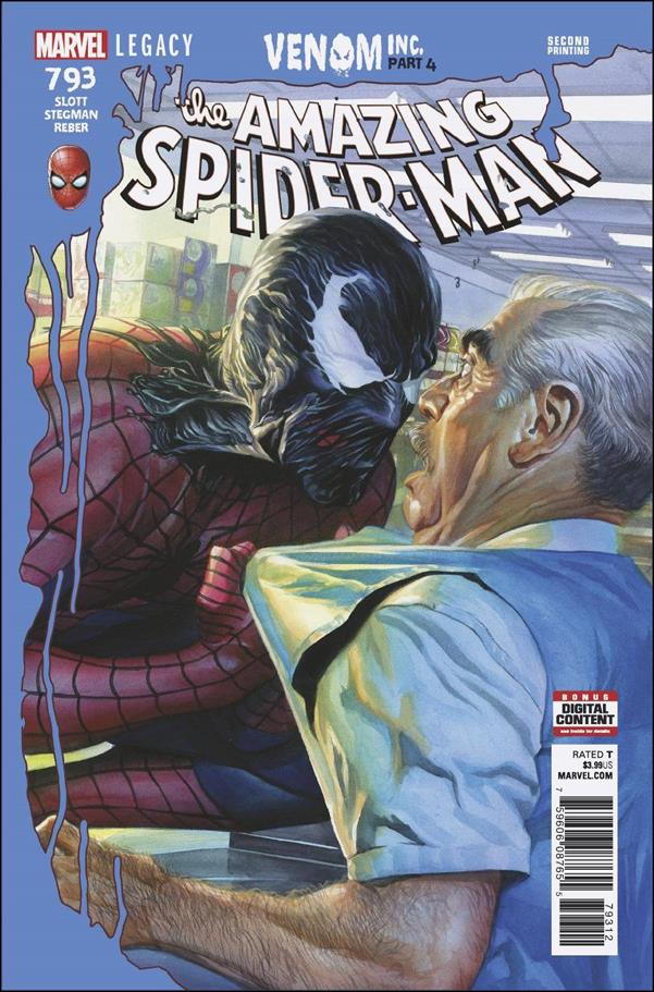 Amazing Spider-Man (1963) issue 793-C Alex Ross Cover (2nd Printing)
