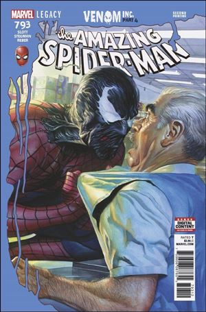 Amazing Spider-Man (1963) issue 793-C Alex Ross Cover (2nd Printing)