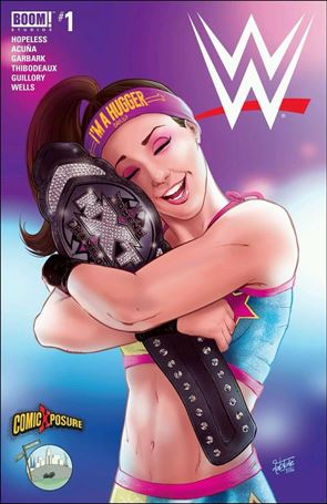 WWE issue 1-J Fabio Valle ComicXposure Cover