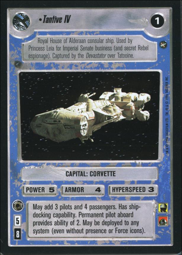 Star Wars: A New Hope Limited (Base Set) card 150 Tantive IV