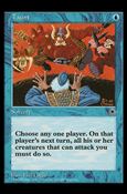 Magic the Gathering: Portal (Base Set) card 71 Taunt
