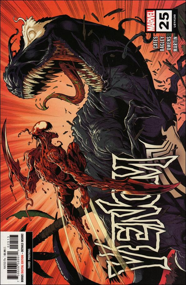Venom (2018) issue 25-O Mark Bagley Cover (3rd Printing)