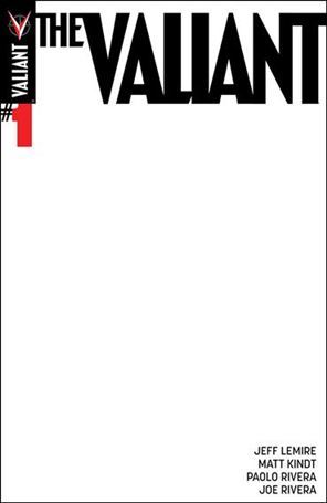 Valiant issue 1-E Blank Cover