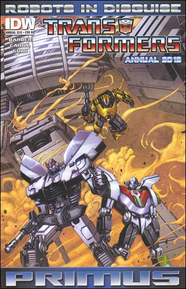Transformers: Robots in Disguise Annual issue 2012-C Jimbo Salgado 1:10 Cover