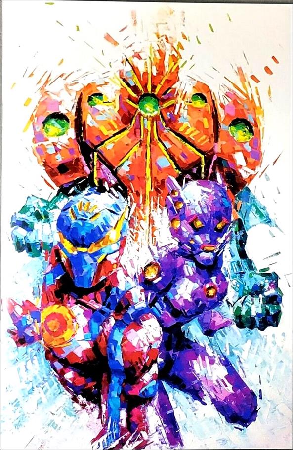 We Live: Age of the Palladions issue 1 White-D Johnny Desjardins Bry's Comics Cover 1/300