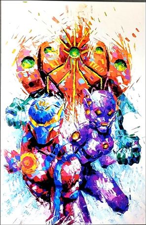 We Live: Age of the Palladions issue 1 White-D Johnny Desjardins Bry's Comics Cover 1/300