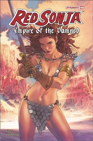 Red Sonja: Empire of the Damned issue 3 Joshua Middleton Cardstock Cover