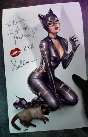 Catwoman (2018) issue 47-H Nathan Szerdy Shared Retailer Letter Virgin Cover