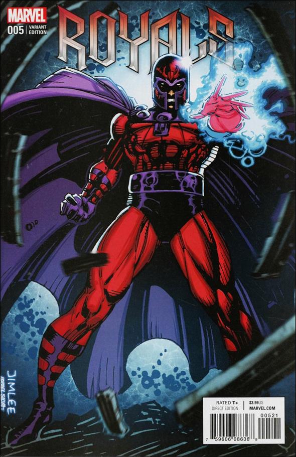 Royals issue 5-B Jim Lee X-Men Trading Card Cover