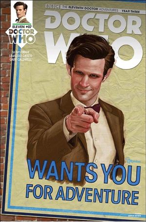 Doctor Who: The Eleventh Doctor Year Three issue 7 Simon Myers Cover