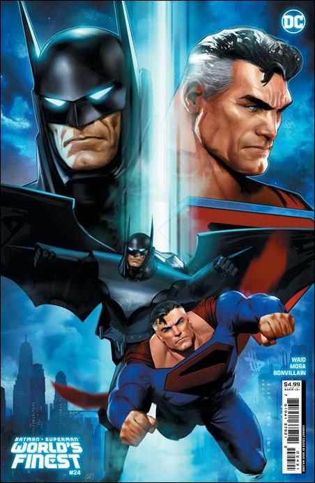 Batman/Superman: World's Finest issue 24-B Dave Wilkins Cardstock Cover