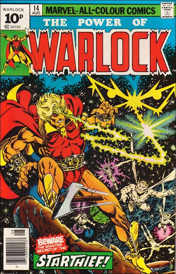 Warlock (1972) issue 14-C UK Price Cover