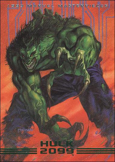 1993 Marvel Masterpieces (Promo) card nn 2 Hulk 2099