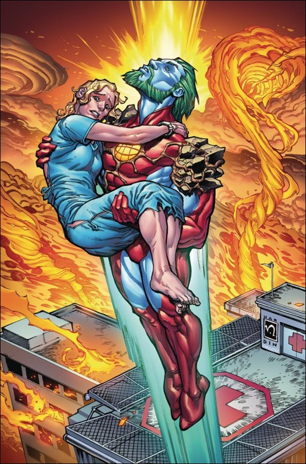 Captain Planet (2025) issue 3-E Chad Hardin Metal Virgin Cover