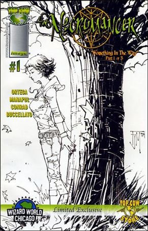 Necromancer (2005) issue 1-D Francis Manapul WW Chicago / Store Sketch Cover