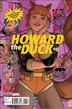 Howard the Duck (2016) issue 6 Joe Quinones & Erica Henderson Cover