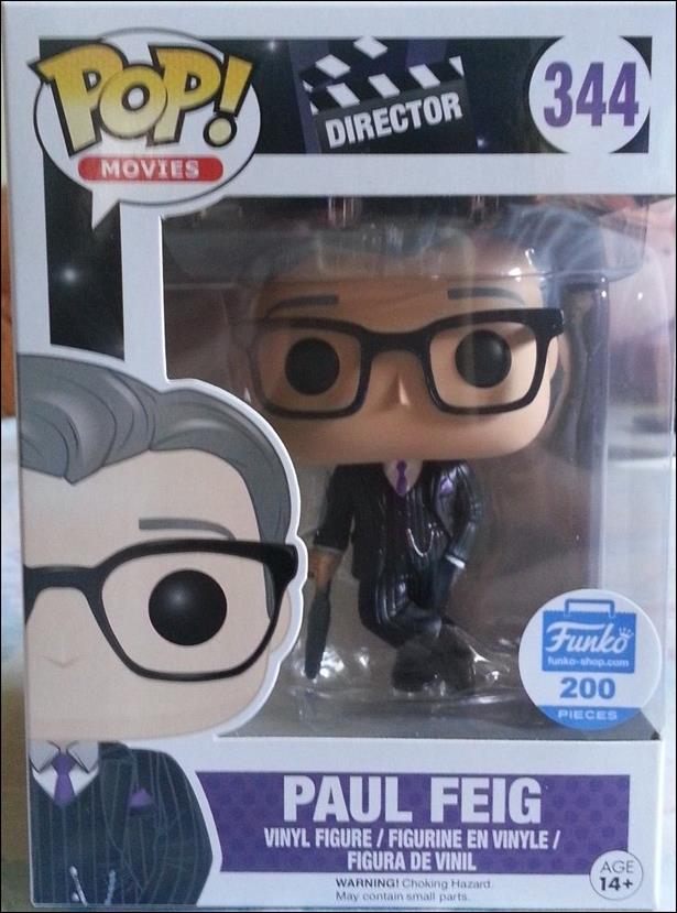 POP! Movies figure 344 Paul Feig Funko Shop 1/200