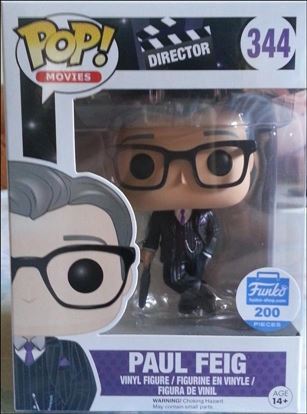 POP! Movies figure 344 Paul Feig Funko Shop 1/200