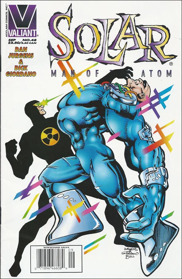 Solar, Man of the Atom (1991) issue 48-B Newsstand Edition