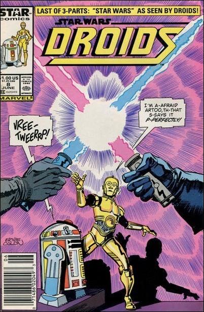 Droids issue 8-B Newsstand Cover