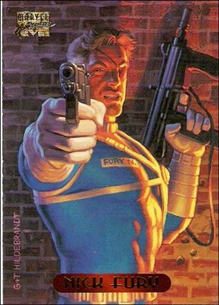 1994 Marvel Masterpieces (Base Set) card 39 Nick Fury
