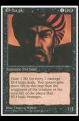 Magic the Gathering: 4th Edition (Base Set) card 134 El-Hajjâj