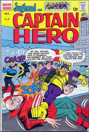 Jughead as Captain Hero Cover Image 1