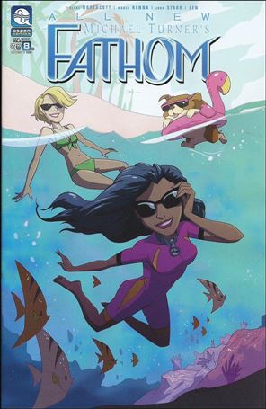 All New Michael Turner's Fathom issue 8-B Brianne Drouhard Cover