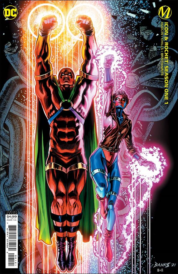 Icon and Rocket: Season One issue 1-B Darryl Banks Cardstock Cover