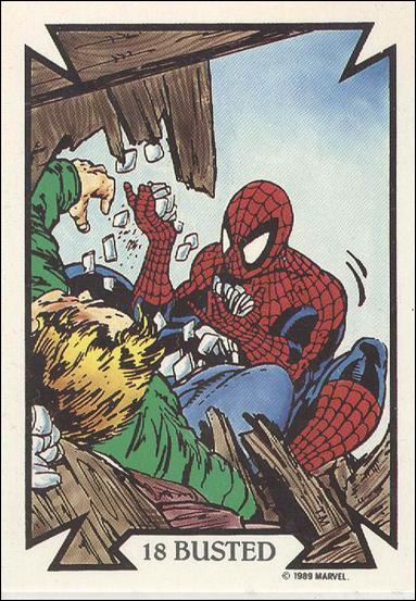 Todd McFarlane Super Heroes: Series 1 (Base Set) card 18 Busted