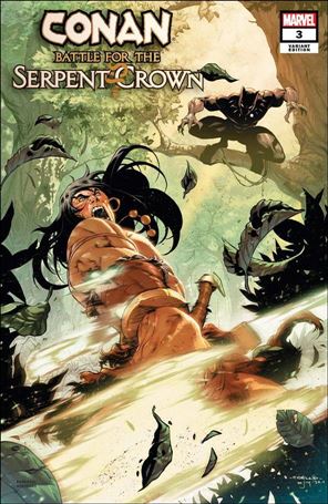 Conan: Battle for the Serpent Crown issue 3-B Iban Coello Cover