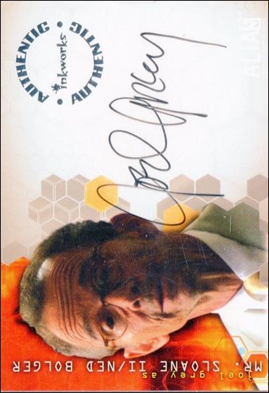 Alias: Season Four (Autograph Subset) card A32 Joel Grey as Mr. Sloane II / Ned Bolger