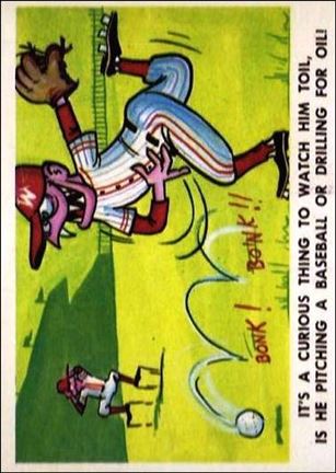 Baseball Weird-Ohs (Base Set) card 51 Bill Bowler