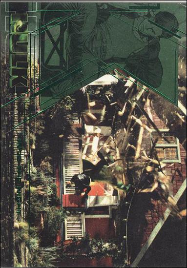Hulk Film and Comic Cards (Base Set) card 9 Into the Night