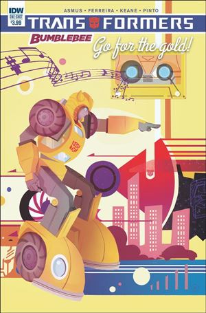Transformers: Bumblebee - Go For The Gold Cover Image 1