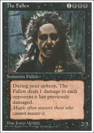 Magic the Gathering: Chronicles (Base Set) card 32 The Fallen
