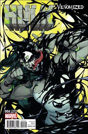 Hulk (2017) issue 4-B Emanuela Lupacchino Venomized Cover