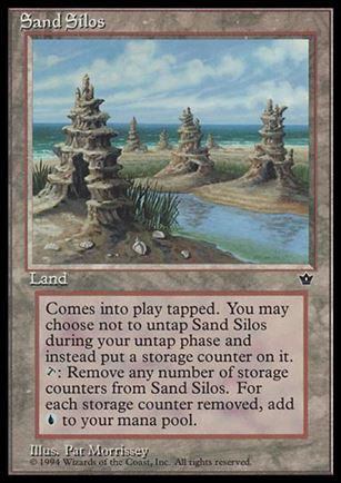 Magic the Gathering: Fallen Empires (Base Set) card 101 Sand Silos