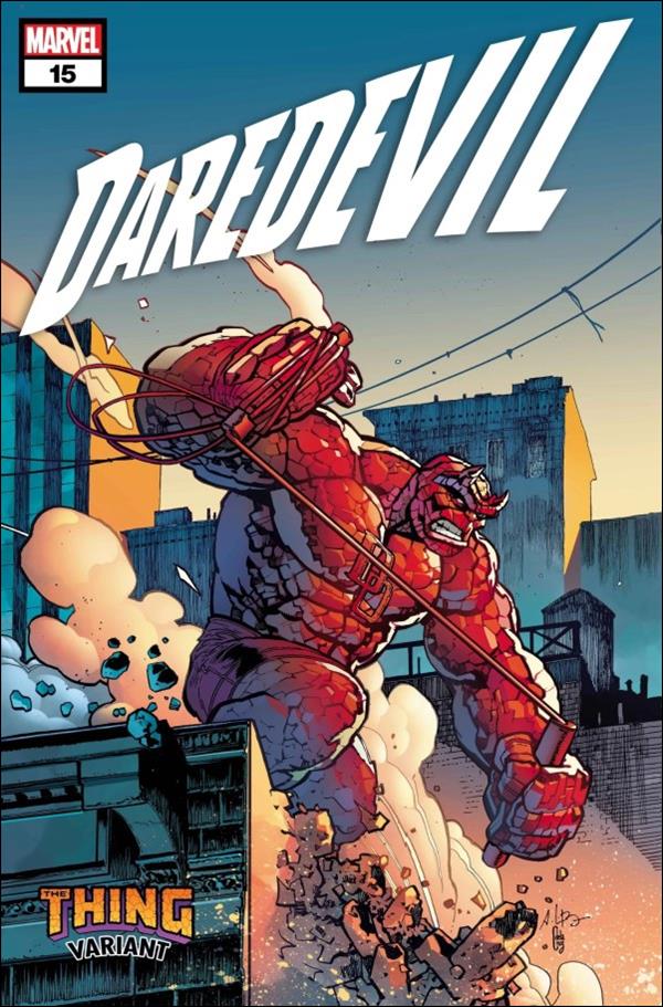 Daredevil (2023) issue 15-B Andrei Bressan Thing Cover
