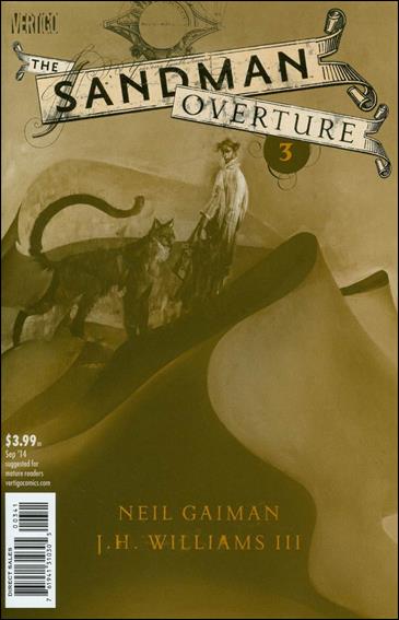 Sandman: Overture issue 3-F Dave McKean Special Ink Cover