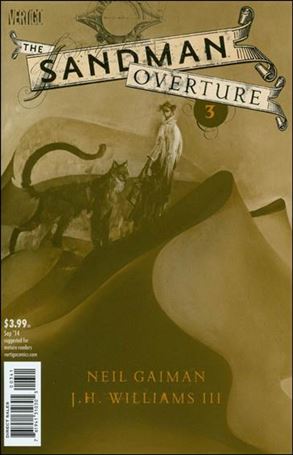 Sandman: Overture issue 3-F Dave McKean Special Ink Cover