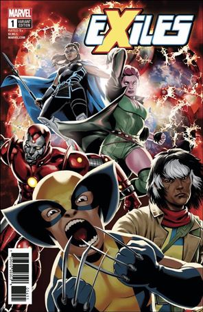 Exiles (2018) issue 1-E Jesus Saiz 1:25 Cover