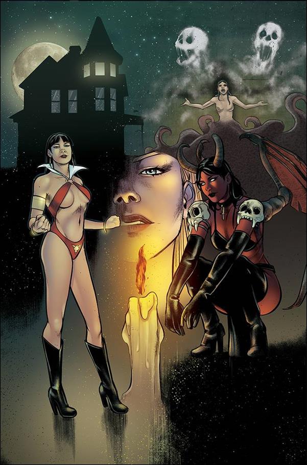 Vampirella vs Purgatori issue 1-K Alvaro Sarraseca 1:7 Virgin Cover