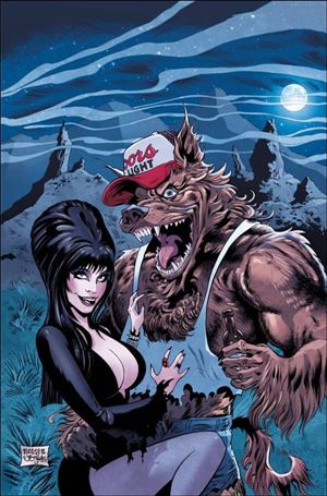 Elvira in Monsterland issue 3-I Dave Acosta 1:25 Virgin Cover