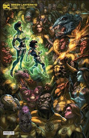 Green Lantern (2021) issue 10-B Alan Quah Cardstock Cover