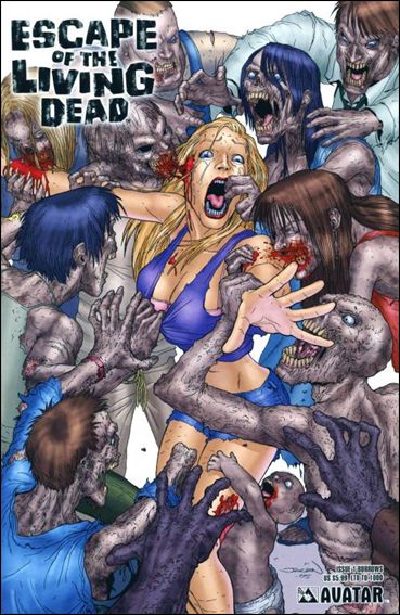 Escape of the Living Dead issue 1-G Burrows Cover