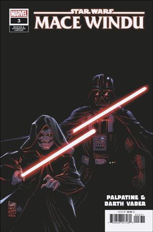 Star Wars: Mace Windu (2024) issue 3-C Giuseppe Camuncoli Master & Apprentice Cover