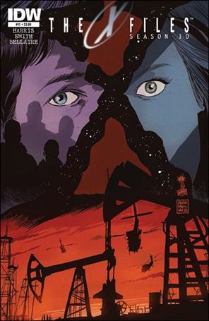 X-Files: Season 10 issue 11 Francesco Francavilla Cover