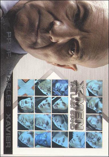 X-Men III: The Last Stand (Casting Call Subset) card CC1 Patrick Stewart as Professor X