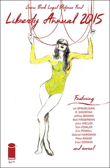 CBLDF Presents Liberty Annual issue 2015-C Vanesa R. Del Rey Cover